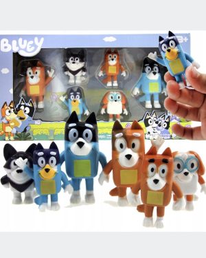 ZESTAW FIGUREK BLUEY BINGO-6 SZT RODZINKA BLUE 6790076