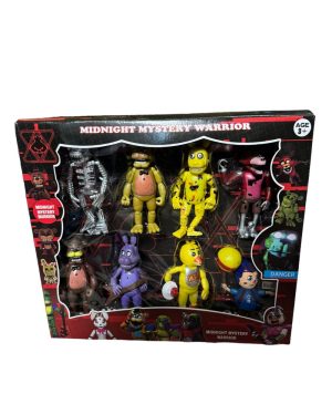 ZESTAW 8 SZT FIGURKI FIGUREK FNAF FIVE DAY'S AT FREDDY'S 6790140