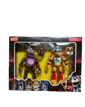 ZESTAW 2 SZT FIGURKI FIGUREK FNAF FIVE DAY'S AT FREDDY'S 6790144