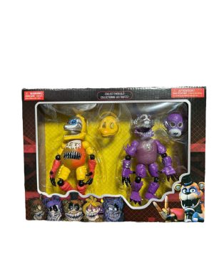 ZESTAW 2 SZT FIGURKI FIGUREK FNAF FIVE DAY'S AT FREDDY'S 6790145