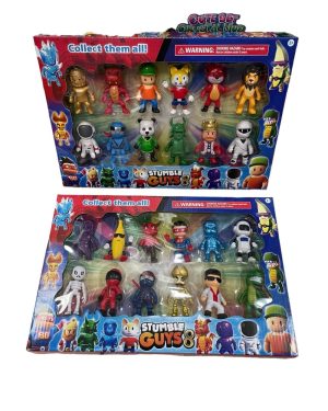 ZESTAW 12SZT FIGURKI STUMBLE GUYS 6790156