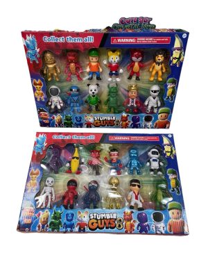 ZESTAW 12SZT FIGURKI STUMBLE GUYS 6790156