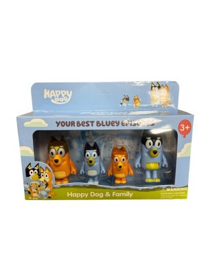 BLUEY ZESTAW ZABAWKI FIGURKI Z BAJKI ORYGINALNE 6790271