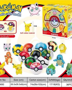 ZESTAW FIGURKI KULA POKEMON 6790353