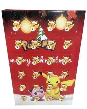 POKEMON KALENDARZ ADWENTOWY FIGURKI ZABAWKI 24SZT 6790409