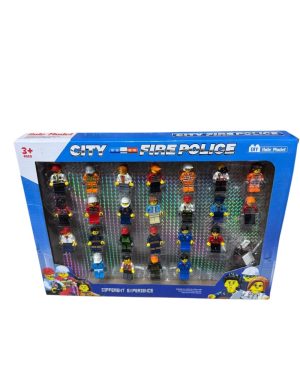 ZESTAW FIGURKI CITY Miasto 24 SZT 6790414