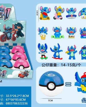 ZABAWKA FIGURKI I KARTY KULA STITCH 6790427