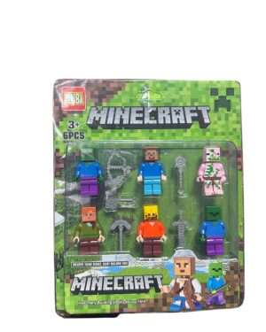 Zestaw figurek z serii Minecraft 6 figurek 6790474