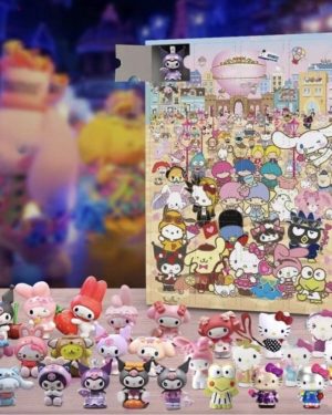 KALENDARZ ADWENTOWY ZABAWKA FIGUREK SANRIO CINNAMOROLL 24 SZTUK 6790487