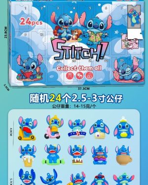 STITCH Kalendarz Adwentowy figurki  24PCS 6790489