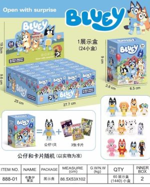 FIGURKI Z KARTA BLUEY 6790504