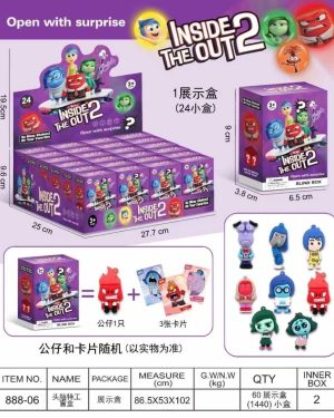 FIGURKI Z KARTA INSIDE THE OUT 2 6790505