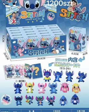 ZABAWKA  FIGURKI  STITCH + KARTY 6790511