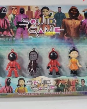 ZESTAW FIGUREK 6 SZTUK SQUID GAME 6790523
