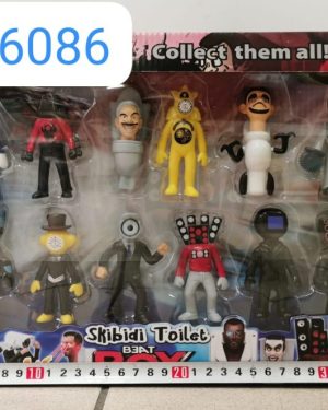 ZESTAW Figurki Skibidi Toilet 6790535