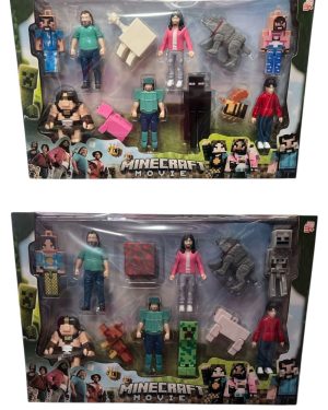 ZESTAW FIGURKI  minecraft 6790579