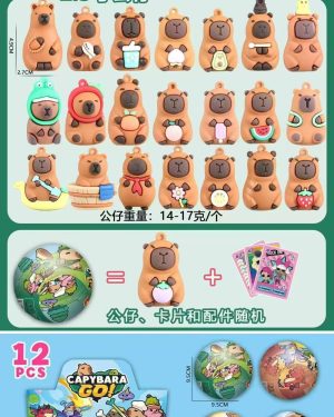 KULA SURPRISE Z FIGURKĄ KAPIBARA 6790589