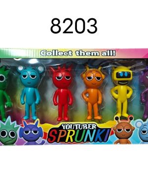 ZESTAW Figurki sprunki 6790594