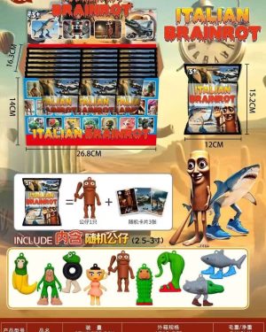 SASZETKI FIGUREK BRAINROT TUNG TUNG TUNG 6790647