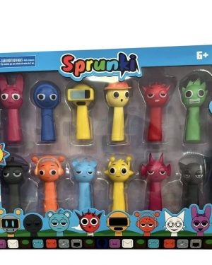 SPRUNKI ZESTAW FIGUREK 12 SZT. RÓŻNE RODZAJE KOLEKCJA POSTACIE Z GRY 6790651