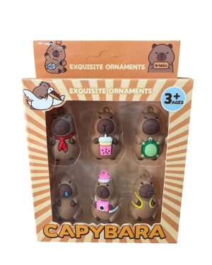 ZABAWKA ZESTAW FIGURKI KAPIBARA 6790755