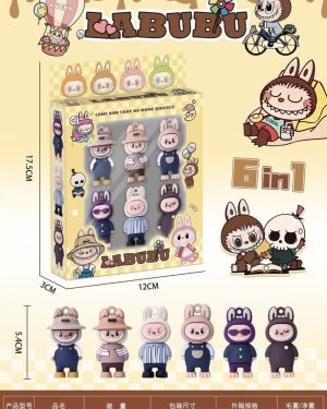 ZESTAW MINI  FIGURKI  LABUBU 6790756