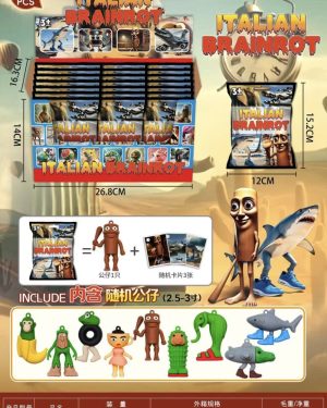 Saszetki BRAINROT FIGURKI 6790759