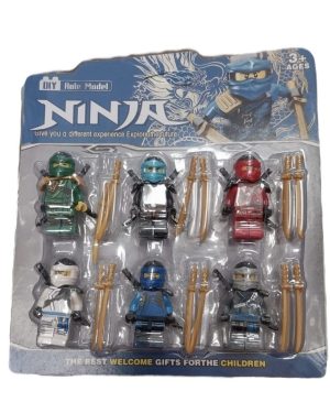 ZESTAW FIGURKI NINJA 6790776