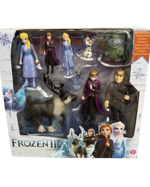 LALKI FROZEN ZESTAW 9 FIGUREK KRAINA LODU ELSA OLAF KRAINA LODU SVEN LALKI 6790789