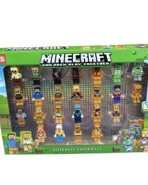 FOGURKI MINECRAFT ZESTAW 24SZT 6790800