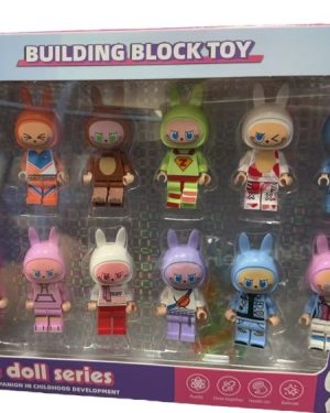 12 FIGURKEK FIGURKI LUDZIKI Z KLOCKÓW POTWORKI THE MONSTERS BUBU KLOCKI 6790802