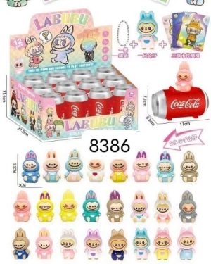 Figurki labubu cocacola 6790826