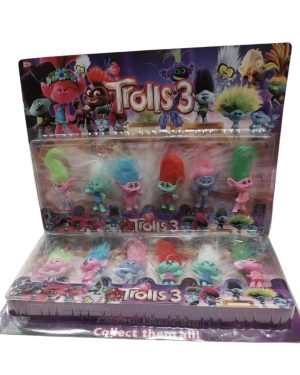 Zestaw  figurki trolls 3 6790836