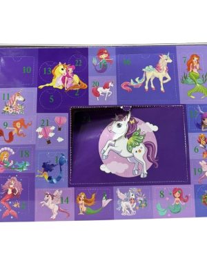 KALENDARZ ADWENTOWY ZESTAW PREZENT DLA DZIEWCZYNKI 24 SZT NA ŚWIĘTA 6790848