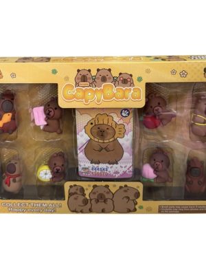 Super figurki duży zestaw KAPIBARA HIT nowe Trzebinia 6790852