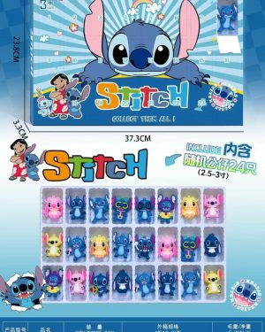 Stitch Kalendarz Adwentowy 24 Figurki - Prezent Świąteczny dla Dziecka 6790892