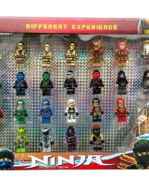 Duży zestaw 24 figurek NINJA i akcesoria do lego 6790898