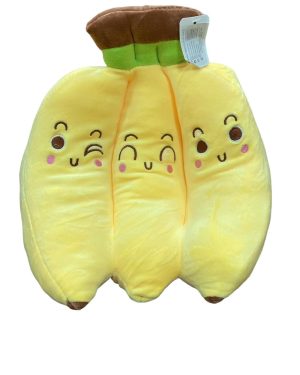 ZABAWKA Pluszowa poduszka bananowa 30CM 6790994