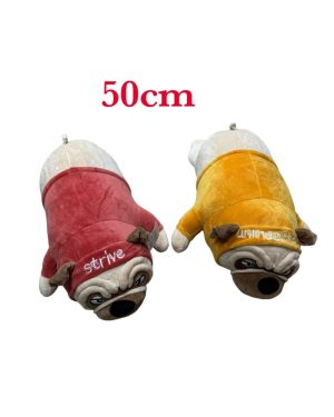 MASKOTKA PLUSZAK PODUSZKA DŁUGI MOPSIK KLOPSIK 50cm MIĘKKA DEKORACYJNA MIŚ 6791009