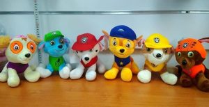 MASKOTKI PSI PATROL BEZ MUZYKĄ 6791012