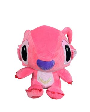 STICH DUŻA MASKOTKA PLUSZAK ZABAWKA LILO I STICH ANGEL RÓŻOWA XL 45cm 6791053