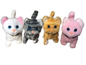 Chodzący i grający kotek RUDY na baterię zabawka 6791124