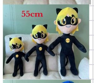 Maskotka Czarny Kot Miraculum Biedronka 55CM 6791132