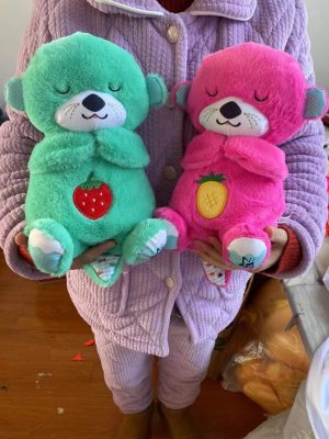 PRZYTULANKA MASKOTKA WYDRA SZUMIĄCA USPOKAJACZ MIŚ SZUMIŚ ODDYCHAJĄCA WYDRA 6791334