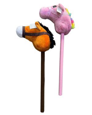 KOŃ NA KIJU Z DŹWIĘKIEM 70CM 6791418