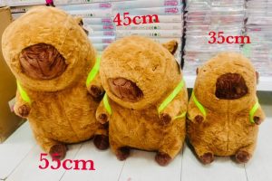 Maskotka pluszowa KAPIBARA Z PLECAKIEM 55CM 6791484