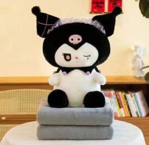 MASKOTKA PLUSZAK DUŻA 3w1 PODUSZKA KOC JEDNOROŻEC 6791508