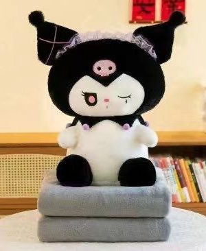 MASKOTKA PLUSZAK DUŻA 3w1 PODUSZKA KOC JEDNOROŻEC 6791508