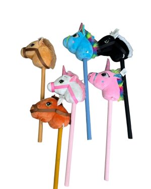KOŃ NA KIJU Z DŹWIĘKIEM 70CM 6791513