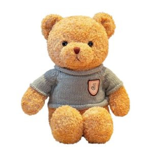 PLUSZOWY MIŚ w sweterku DUŻA MASKOTKA 48cm 6791572